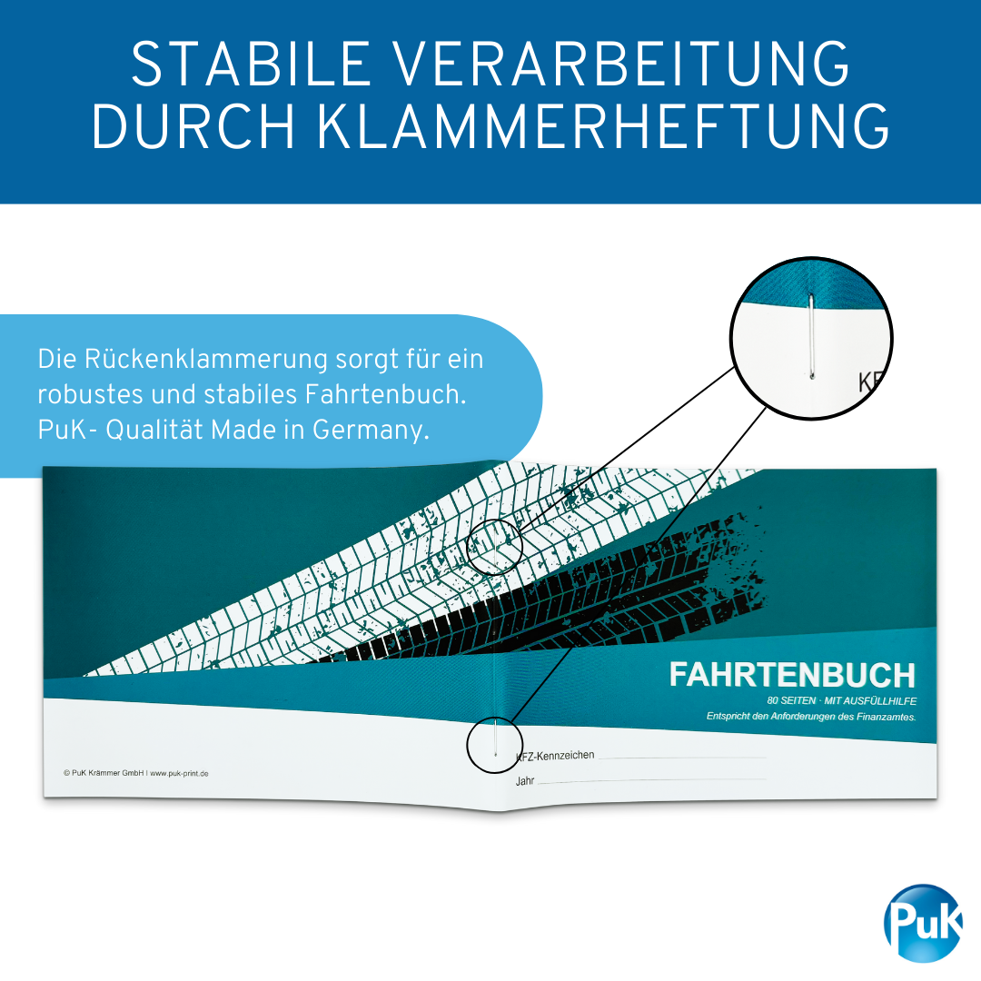 Fahrtenbuch DIN A6 quer