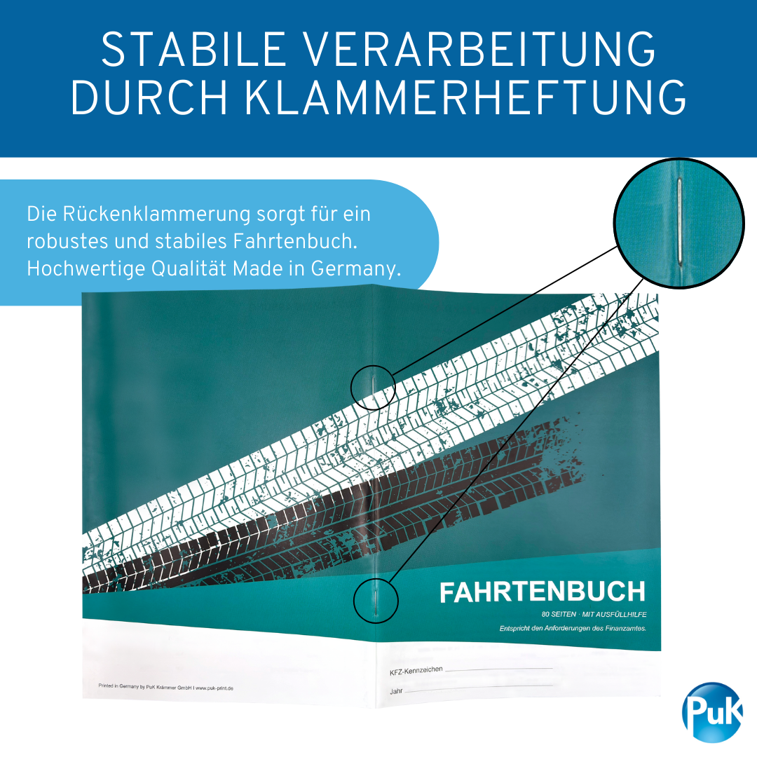 Fahrtenbuch DIN A5