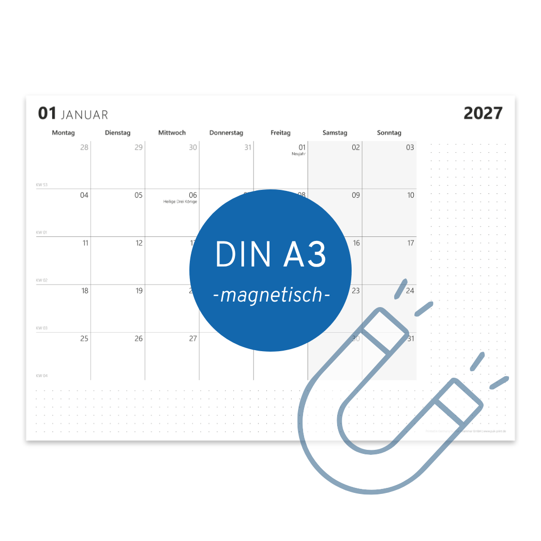Monatsplaner 2027