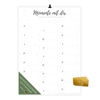 Adventskalender "Momente mit dir"