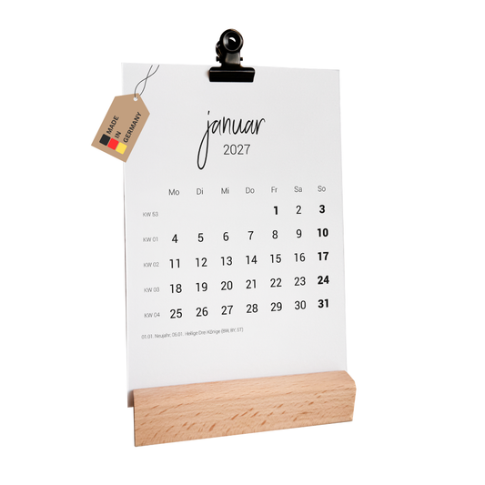 Tischkalender 2027