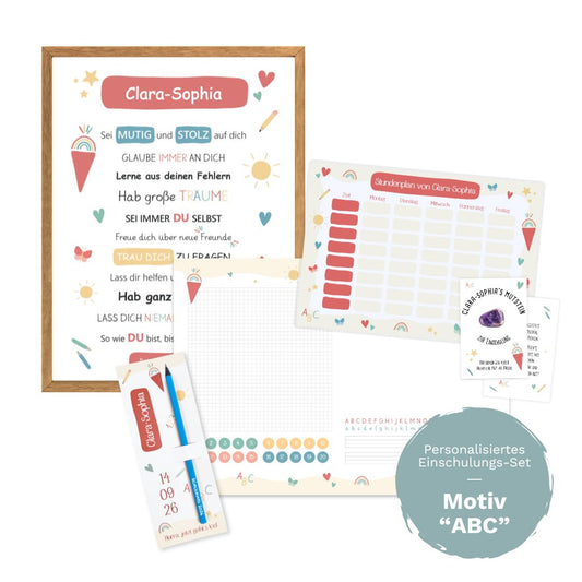 Einschulungs Geschenk-Set | ABC