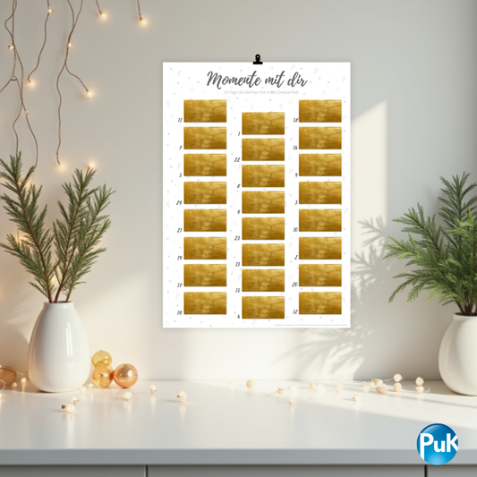 Adventskalender "Momente mit dir"