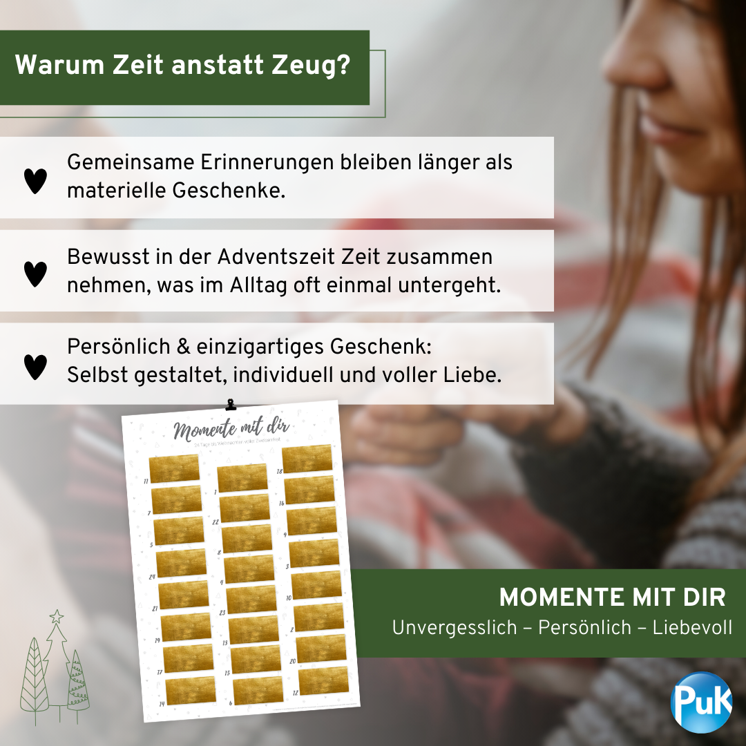 Adventskalender "Momente mit dir"