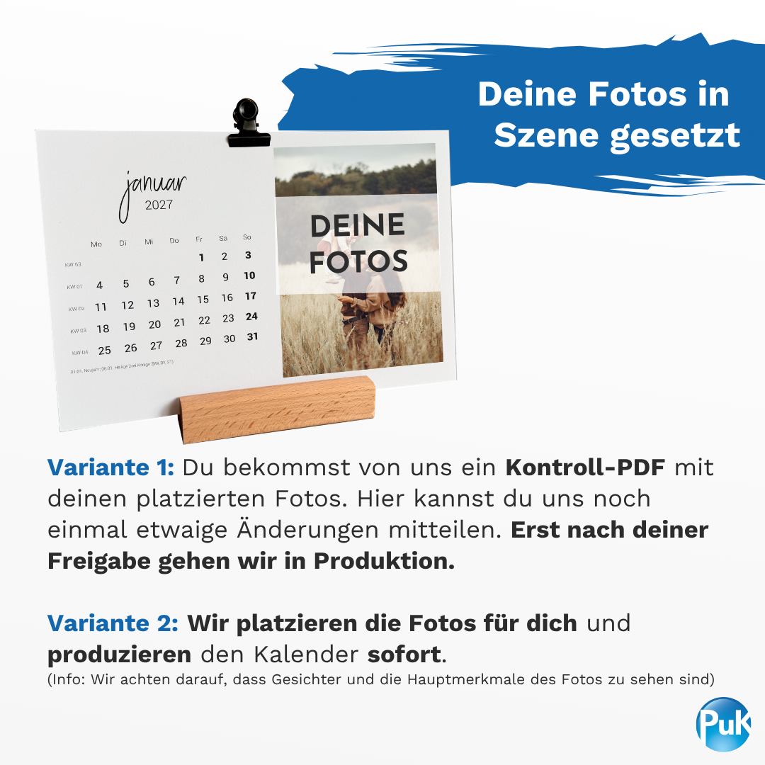 Fotokalender "Unser Jahr"