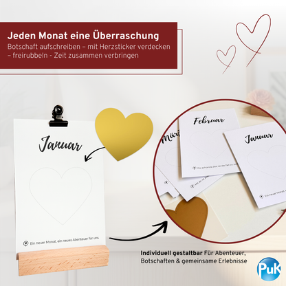 Tischkalender "Momente mit dir"