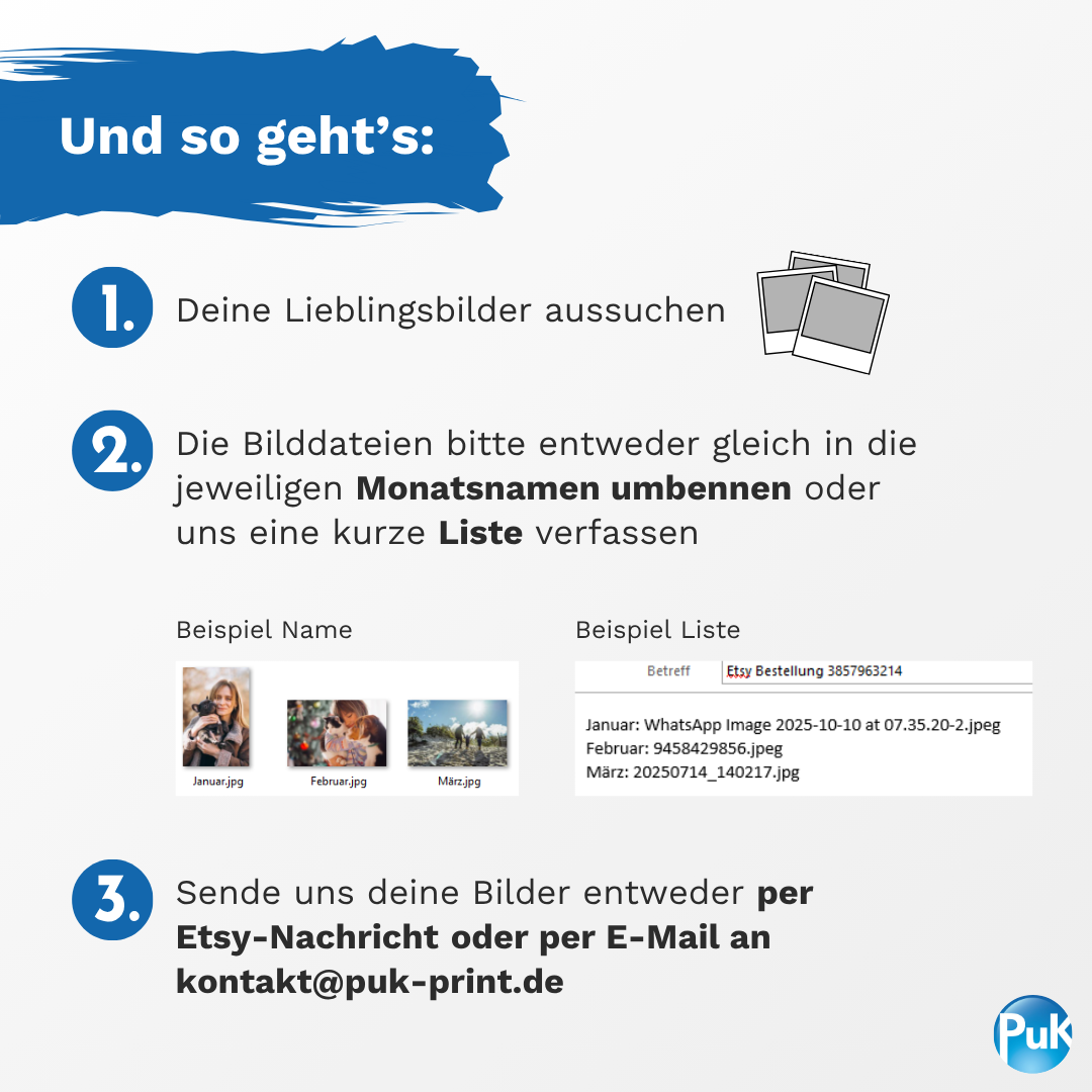 Fotokalender "Unser Jahr"