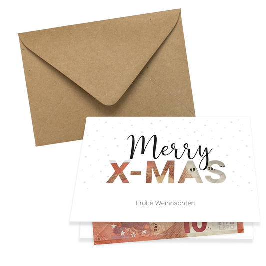 Klappkarte "X-MAS"