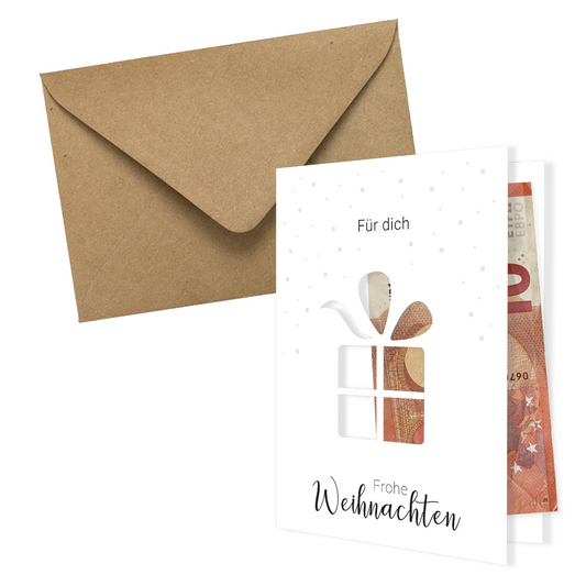 Klappkarte "GESCHENK"