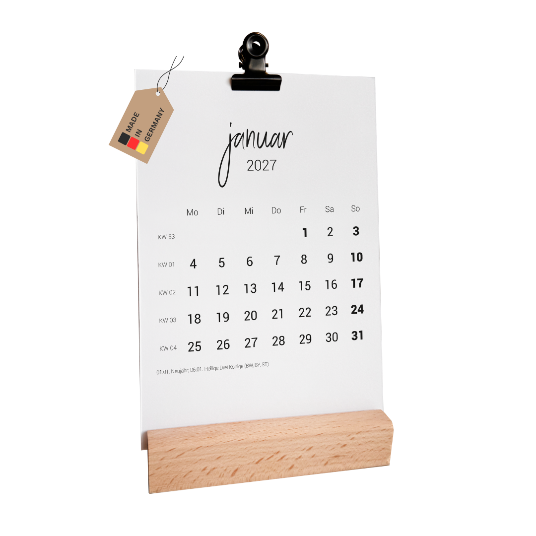 Tischkalender 2027