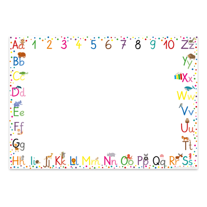 Schreibtischunterlage ABC