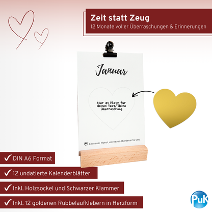 Tischkalender "Momente mit dir"