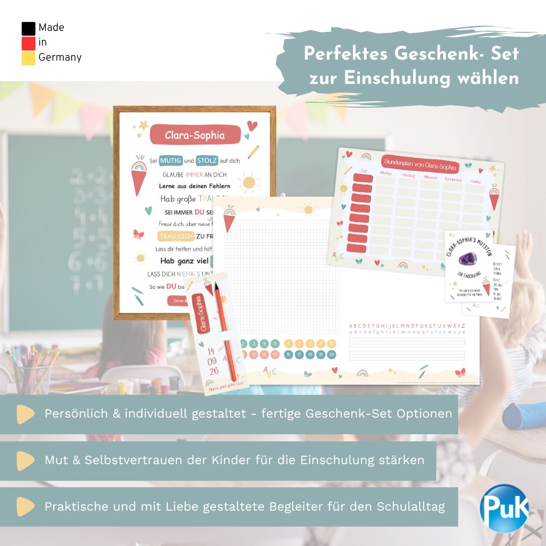 Einschulungs Geschenk-Set | ABC