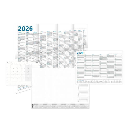 Kalenderbundle "Startklar 2026" - Office