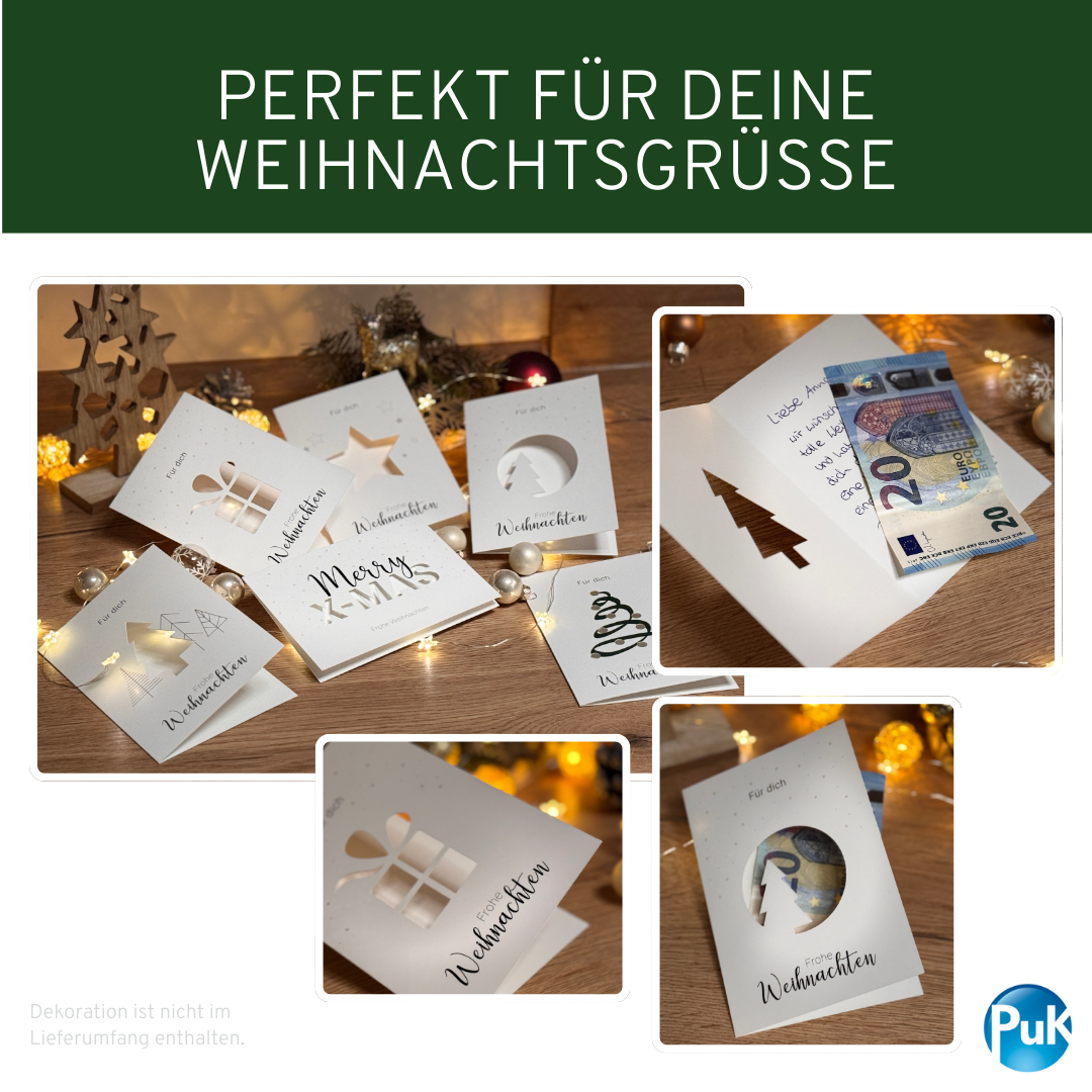 Klappkarte "GESCHENK"
