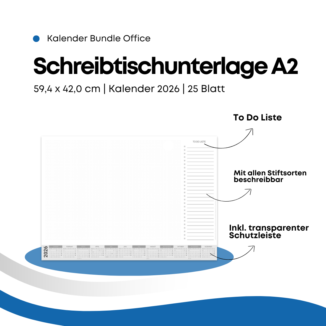 Kalenderbundle "Startklar 2026" - Office