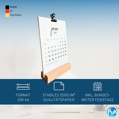 Tischkalender 2027