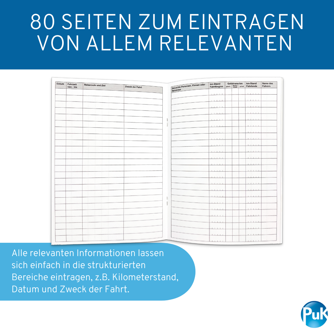 Fahrtenbuch DIN A5