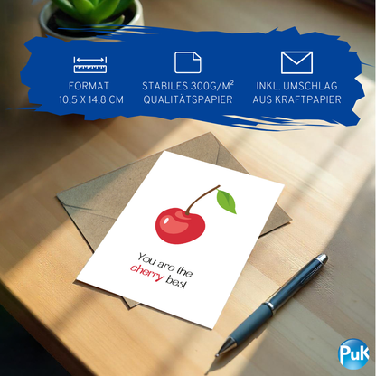 Postkarten "Lovely, but funny"