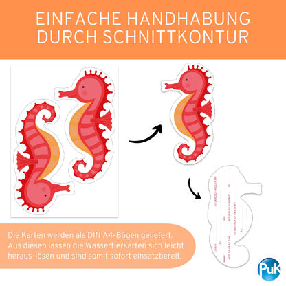 Einladungskarten "Ozean"