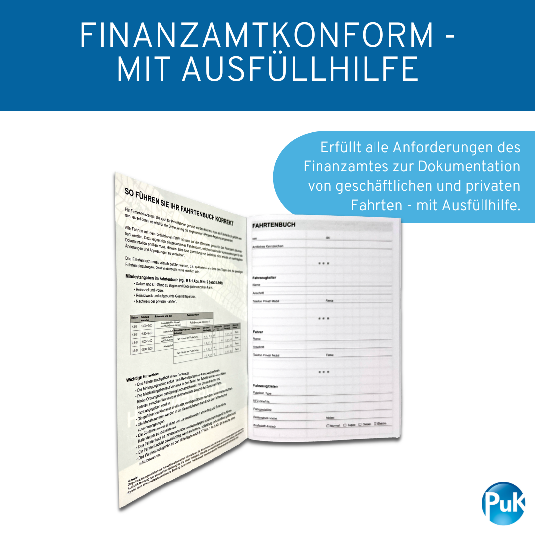 Fahrtenbuch DIN A5