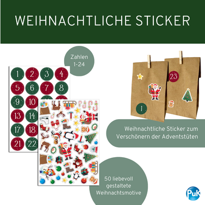 Adventskalender Set "Nikolauszeit"