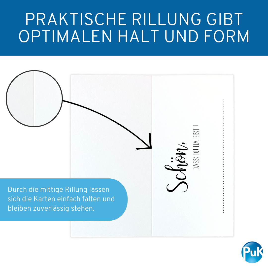 Tischkarten weiß | Design 04