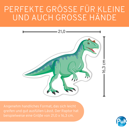 Einladungskarten "Dinosaurier"