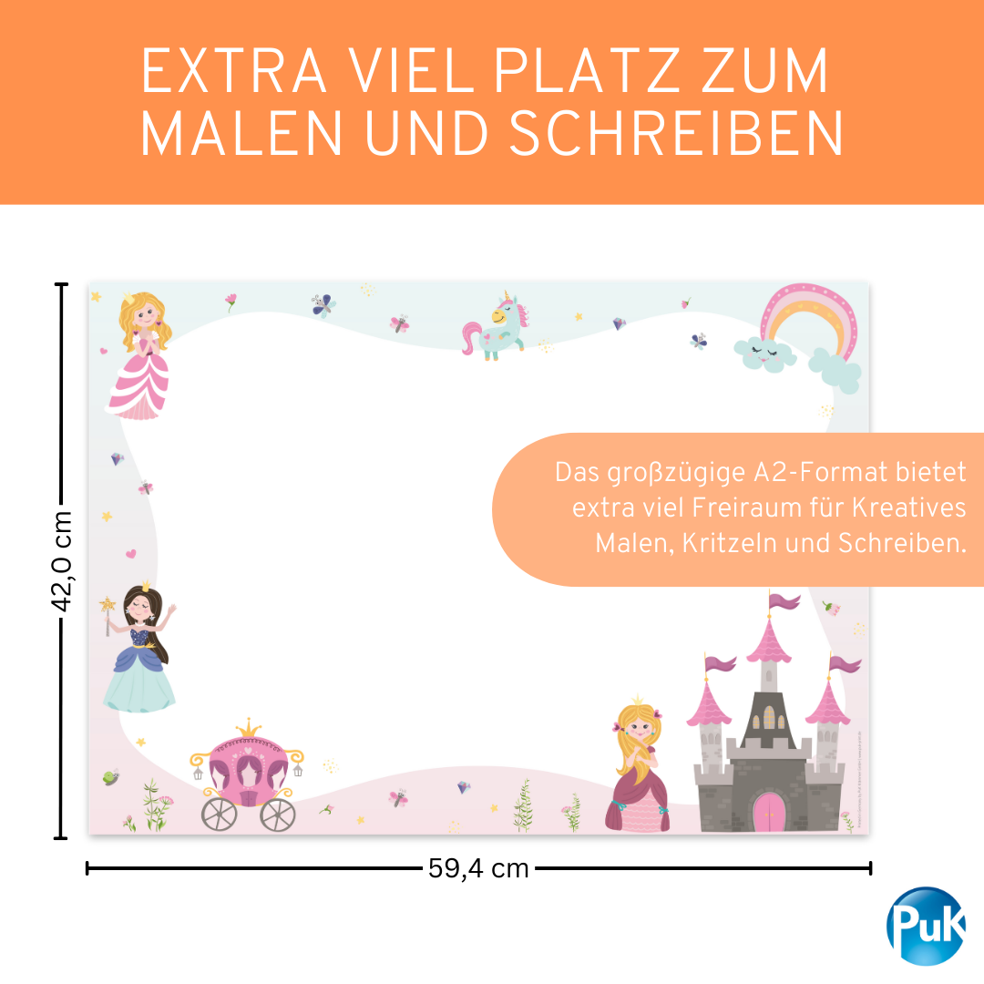 Schreibtischunterlage Prinzessin