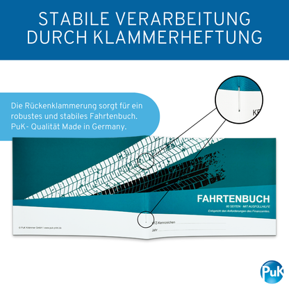 Fahrtenbuch DIN A6 quer