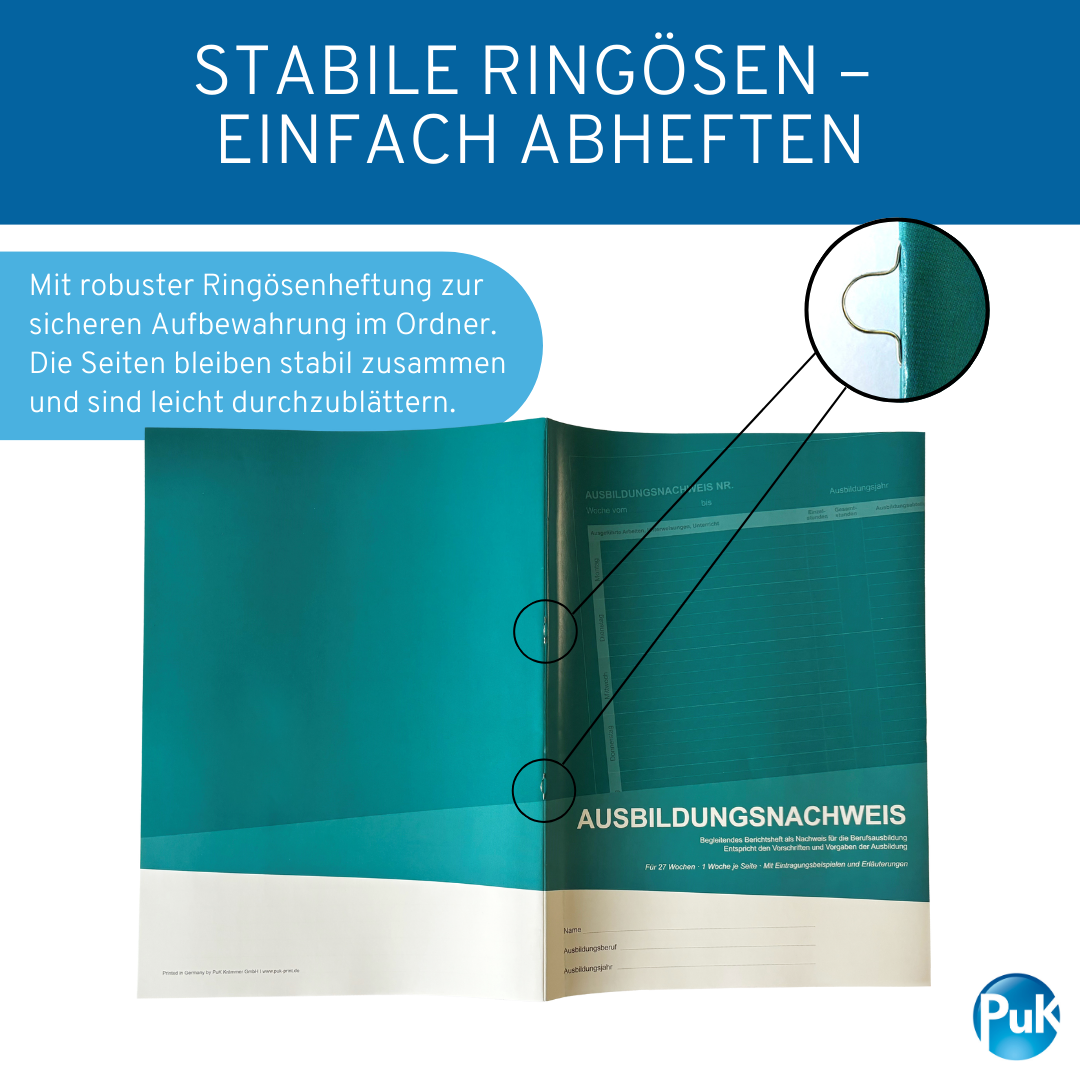 Ausbildungsnachweisheft