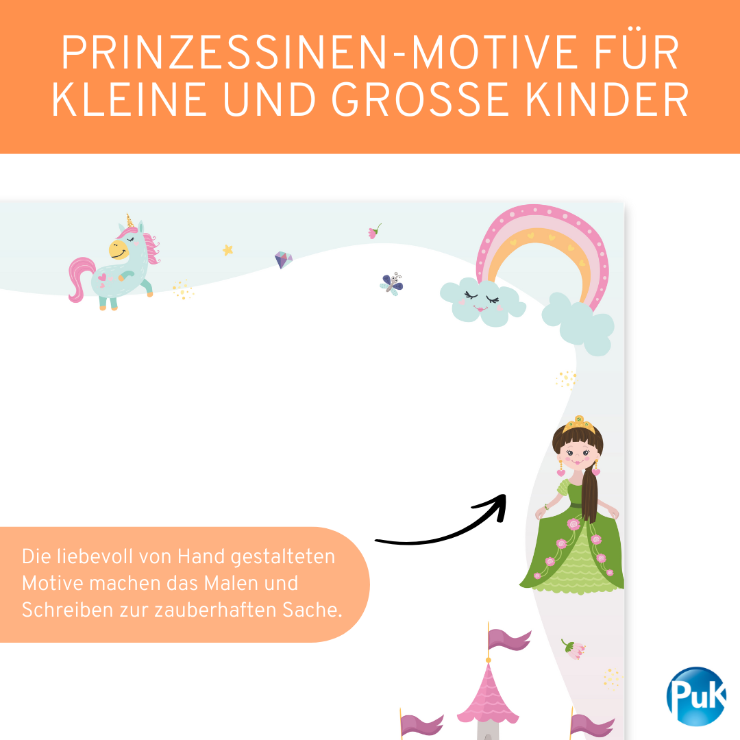 Schreibtischunterlage Prinzessin