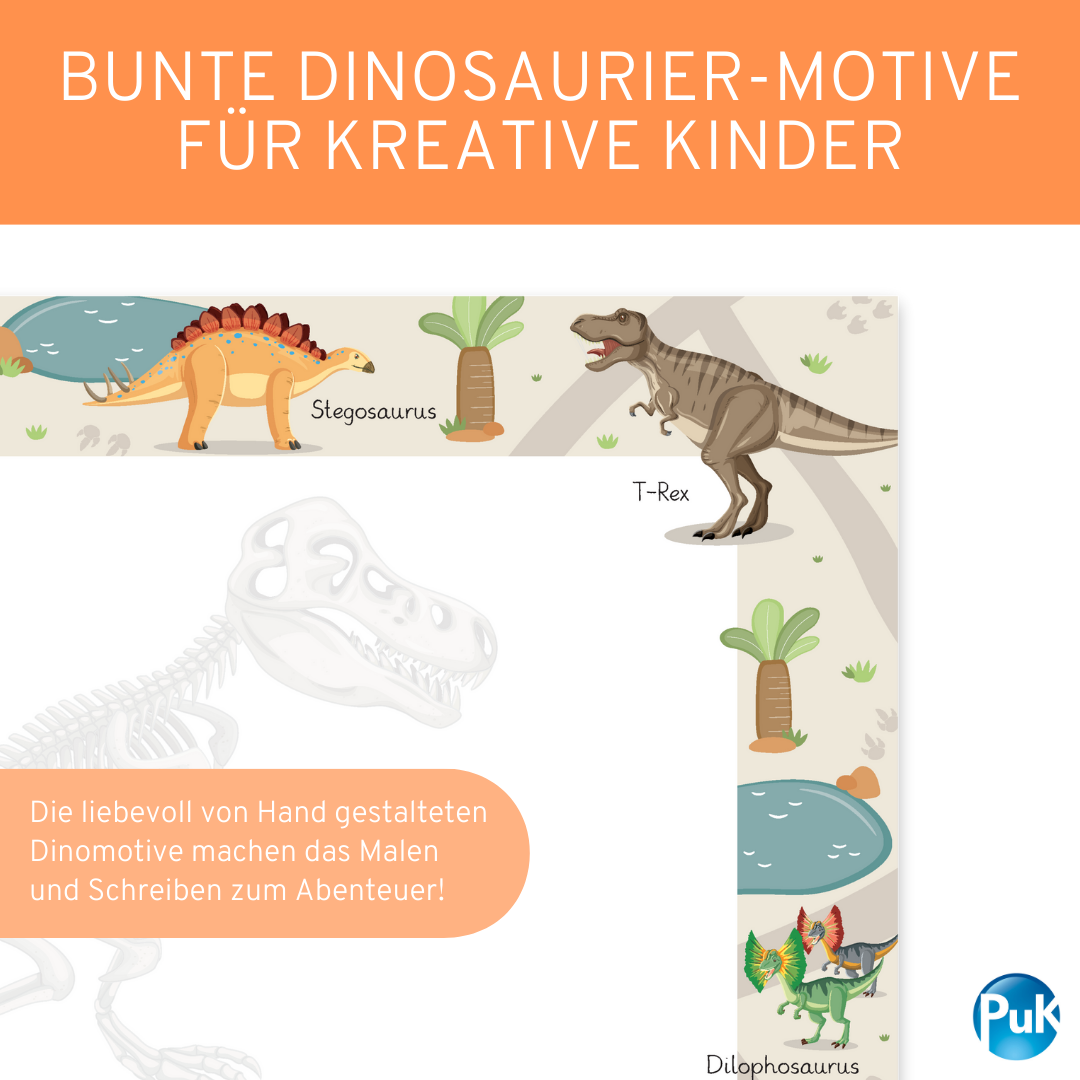 Schreibtischunterlage Dinosaurier