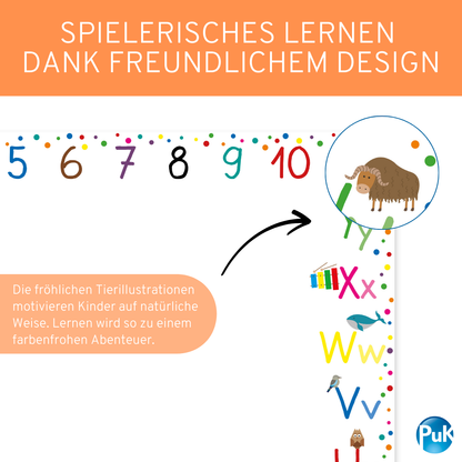 Schreibtischunterlage ABC