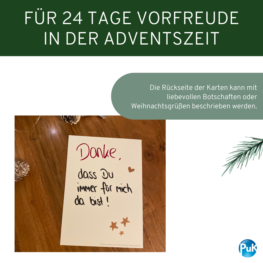 Adventskalender Set "Lustig"