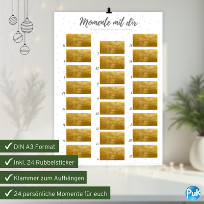 Adventskalender "Momente mit dir"