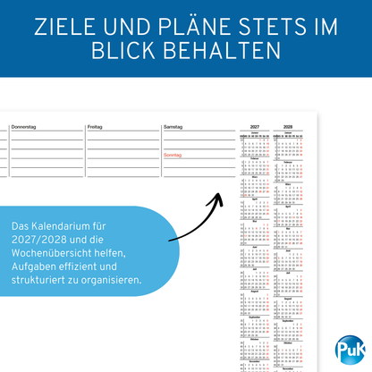 Schreibtischunterlage 2027/2028
