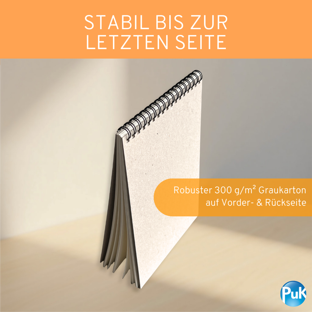 Zeichenblock 30 Blatt | Skizzenbuch