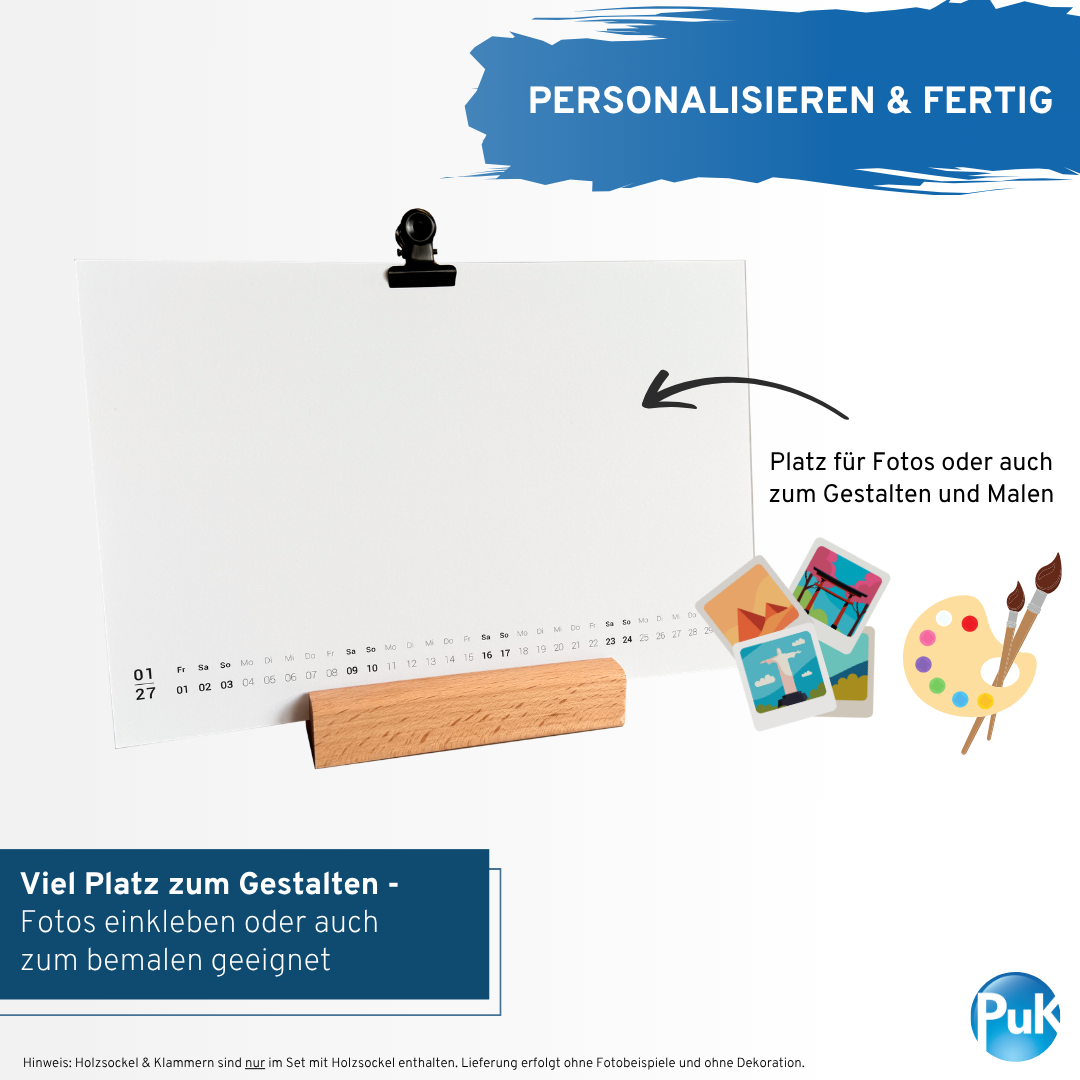 Tischkalender "Lieblingsmoment" | DIY