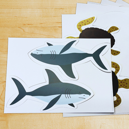 Einladungskarten "Ozean"