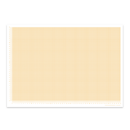 Schreibtischunterlage Millimeterpapier