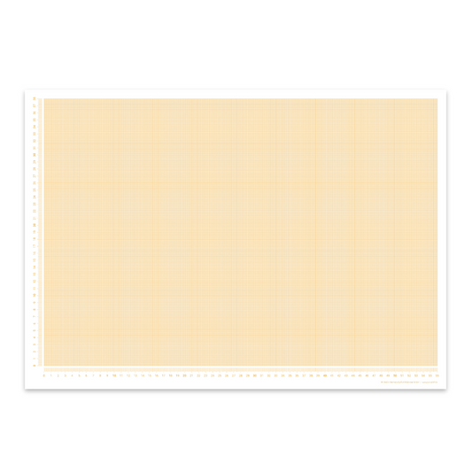Schreibtischunterlage Millimeterpapier