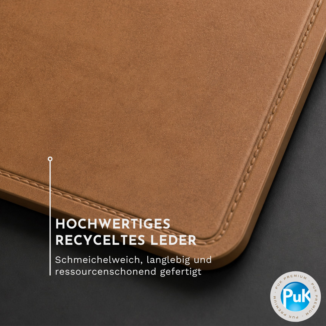 Leder Mauspad | Braun