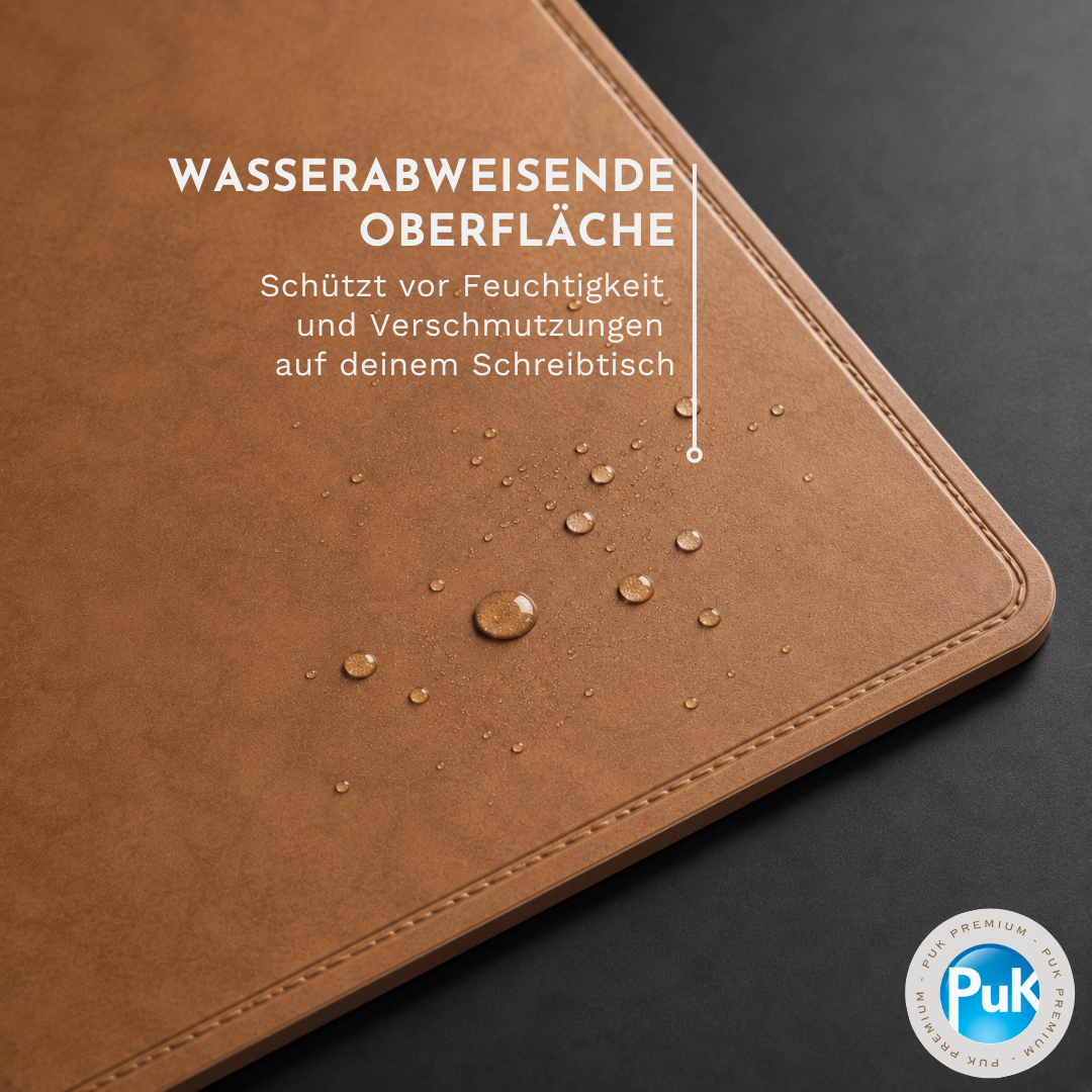 Leder Mauspad | Braun