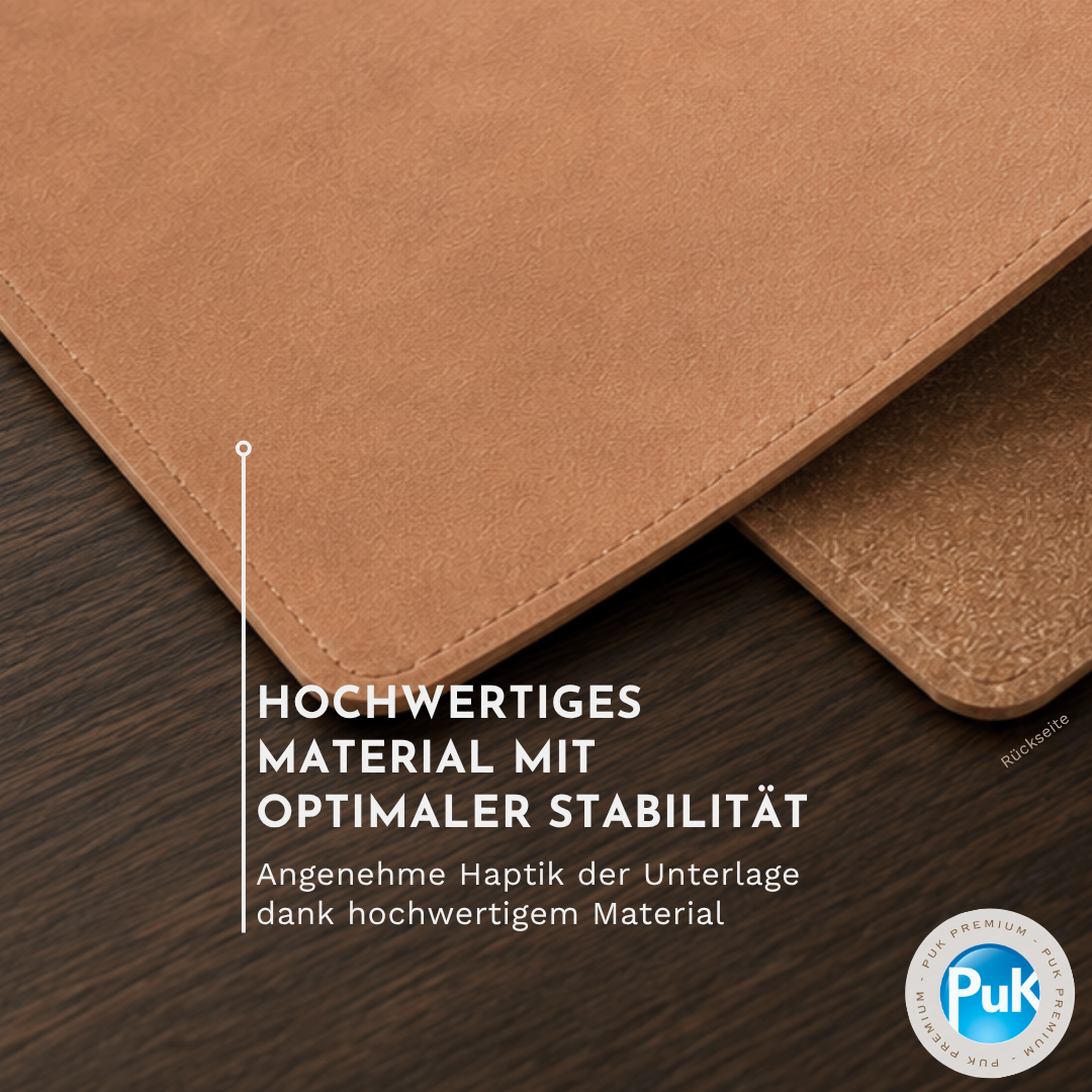 Leder Mauspad | Braun