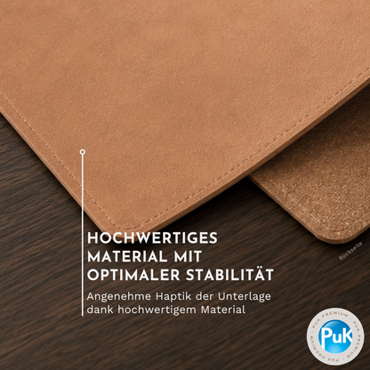 Leder Mauspad | Braun