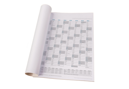 XL Wandkalender 2026 DIN A1 - 12 Monate gerollt