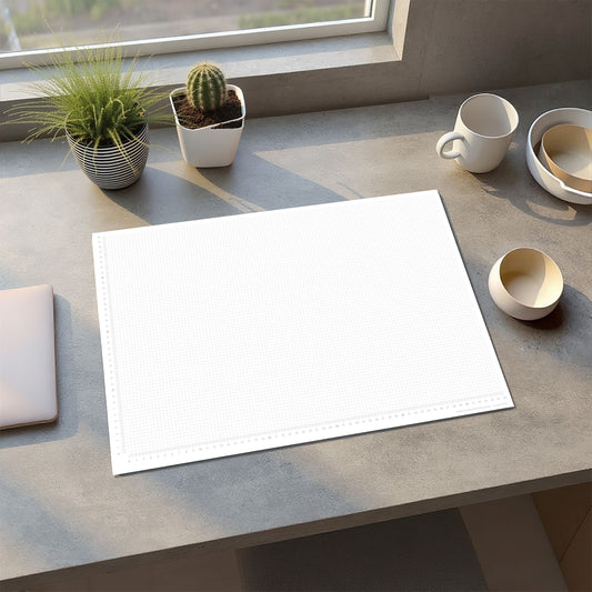 Schreibtischunterlage Kariert