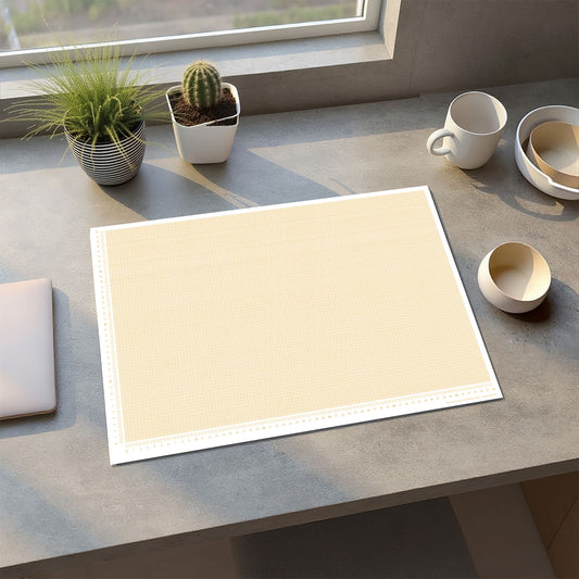 Schreibtischunterlage Millimeterpapier