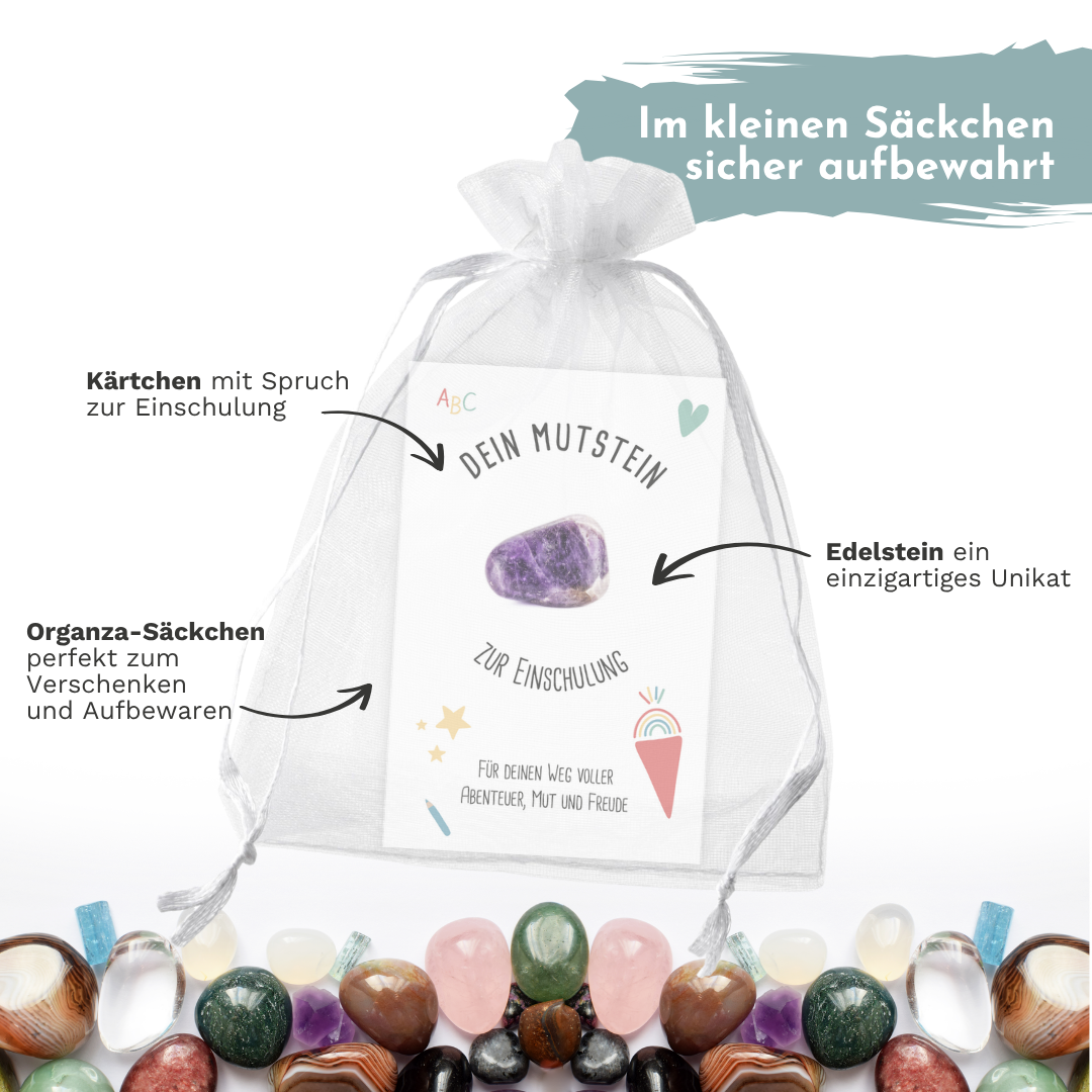 Mutstein zur Einschulung